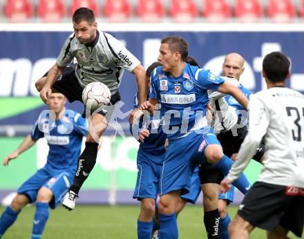 Fussball. Tipp3-Bundesliga. SK Austria Kaernten gegen SC Magna Wiener Neustadt. Oliver Pusztai (Austria Kaernten). Klagenfurt, 13.5.2010. 
Foto: Kuess 

---
pressefotos, pressefotografie, kuess, qs, qspictures, sport, bild, bilder, bilddatenbank