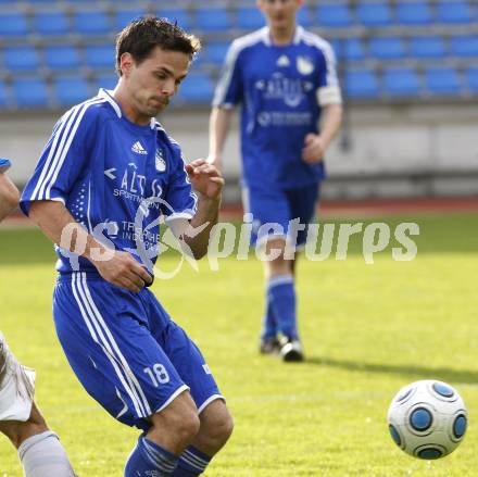 Fussball Kaerntner Liga. VSV gegen SK Treibach. Mario Mattersdorfer (Treibach). Villach, am 13.5.2010.
Foto: Kuess
---
pressefotos, pressefotografie, kuess, qs, qspictures, sport, bild, bilder, bilddatenbank