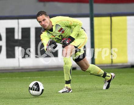 Fussball. Laenderspiel Oesterreich gegen Kroatien. Juergen Macho   (Oesterreich). Klagenfurt, 19.5.2010. 
Foto: Kuess 

---
pressefotos, pressefotografie, kuess, qs, qspictures, sport, bild, bilder, bilddatenbank