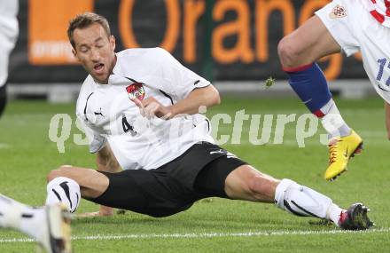 Fussball. Laenderspiel Oesterreich gegen Kroatien. Manuel Ortlechner (Oesterreich). Klagenfurt, 19.5.2010. 
Foto: Kuess 

---
pressefotos, pressefotografie, kuess, qs, qspictures, sport, bild, bilder, bilddatenbank