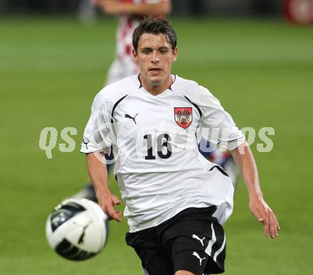 Fussball. Laenderspiel Oesterreich gegen Kroatien. Zlatko Junuzovic (Oesterreich). Klagenfurt, 19.5.2010. 
Foto: Kuess 

---
pressefotos, pressefotografie, kuess, qs, qspictures, sport, bild, bilder, bilddatenbank