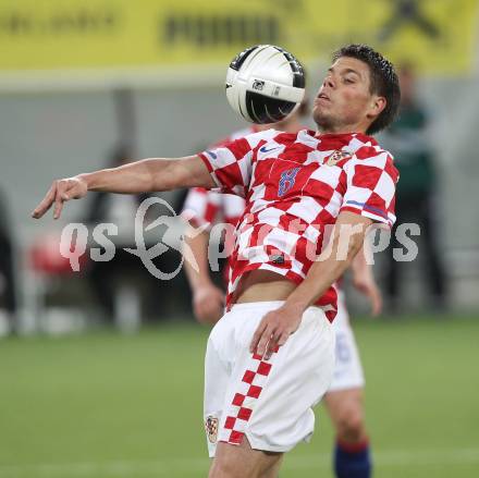 Fussball. Laenderspiel Oesterreich gegen Kroatien. Ognjen Vukojevic (Kroatien). Klagenfurt, 19.5.2010. 
Foto: Kuess 

---
pressefotos, pressefotografie, kuess, qs, qspictures, sport, bild, bilder, bilddatenbank