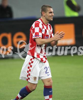 Fussball. Laenderspiel Oesterreich gegen Kroatien. Mladen Petric (Kroatien). Klagenfurt, 19.5.2010. 
Foto: Kuess 

---
pressefotos, pressefotografie, kuess, qs, qspictures, sport, bild, bilder, bilddatenbank