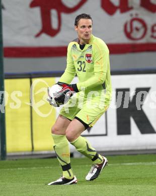 Fussball. Laenderspiel Oesterreich gegen Kroatien. Juergen Macho (Oesterreich). Klagenfurt, 19.5.2010. 
Foto: Kuess 

---
pressefotos, pressefotografie, kuess, qs, qspictures, sport, bild, bilder, bilddatenbank