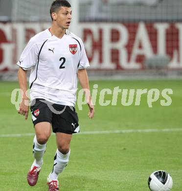 Fussball. Laenderspiel Oesterreich gegen Kroatien. Aleksandar Dragovic (Oesterreich). Klagenfurt, 19.5.2010. 
Foto: Kuess 

---
pressefotos, pressefotografie, kuess, qs, qspictures, sport, bild, bilder, bilddatenbank