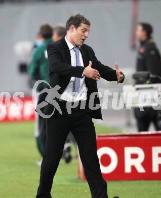 Fussball. Laenderspiel Oesterreich gegen Kroatien. Trainer Slaven Bilic (Kroatien). Klagenfurt, 19.5.2010. 
Foto: Kuess 

---
pressefotos, pressefotografie, kuess, qs, qspictures, sport, bild, bilder, bilddatenbank