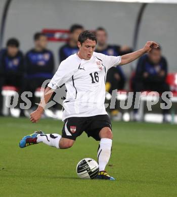 Fussball. Laenderspiel Oesterreich gegen Kroatien. Zlatko Junuzovic (Oesterreich). Klagenfurt, 19.5.2010. 
Foto: Kuess 

---
pressefotos, pressefotografie, kuess, qs, qspictures, sport, bild, bilder, bilddatenbank