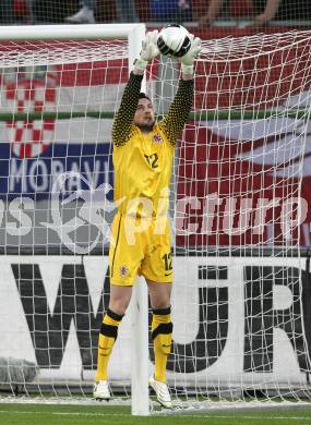 Fussball. Laenderspiel Oesterreich gegen Kroatien. Danijel Subasic (Kroatien). Klagenfurt, 19.5.2010. 
Foto: Kuess 

---
pressefotos, pressefotografie, kuess, qs, qspictures, sport, bild, bilder, bilddatenbank