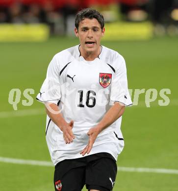 Fussball. Laenderspiel Oesterreich gegen Kroatien. Zlatko Junuzovic (Oesterreich). Klagenfurt, 19.5.2010. 
Foto: Kuess 

---
pressefotos, pressefotografie, kuess, qs, qspictures, sport, bild, bilder, bilddatenbank