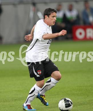 Fussball. Laenderspiel Oesterreich gegen Kroatien. Zlatko Junuzovic (Oesterreich). Klagenfurt, 19.5.2010. 
Foto: Kuess 

---
pressefotos, pressefotografie, kuess, qs, qspictures, sport, bild, bilder, bilddatenbank