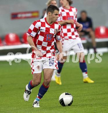 Fussball. Laenderspiel Oesterreich gegen Kroatien. Drago Gabric (Kroatien). Klagenfurt, 19.5.2010. 
Foto: Kuess 

---
pressefotos, pressefotografie, kuess, qs, qspictures, sport, bild, bilder, bilddatenbank