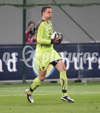 Fussball. Laenderspiel Oesterreich gegen Kroatien. Juergen Macho (Oesterreich). Klagenfurt, 19.5.2010. 
Foto: Kuess 

---
pressefotos, pressefotografie, kuess, qs, qspictures, sport, bild, bilder, bilddatenbank