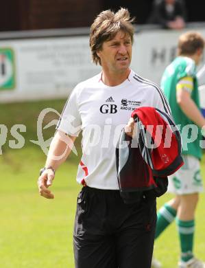 Fussball Unterliga Ost. SV ASKOE Holzbau Gasser Ludmannsdorf gegen ASKOE Zadruga St. Michael/Bl. Trainer Benno Germadnik  (St. Michael/Bl.). Ludmannsdorf, am 22.5.2010.
Foto: Kuess
---
pressefotos, pressefotografie, kuess, qs, qspictures, sport, bild, bilder, bilddatenbank