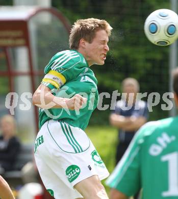 Fussball Unterliga Ost. SV ASKOE Holzbau Gasser Ludmannsdorf gegen ASKOE Zadruga St. Michael/Bl.  Simon Kap  (St. Michael/Bl.). Ludmannsdorf, am 22.5.2010.
Foto: Kuess
---
pressefotos, pressefotografie, kuess, qs, qspictures, sport, bild, bilder, bilddatenbank