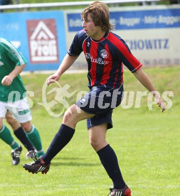 Fussball Unterliga Ost. SV ASKOE Holzbau Gasser Ludmannsdorf gegen ASKOE Zadruga St. Michael/Bl. Stefan Kalt (Ludmannsdorf). Ludmannsdorf, am 22.5.2010.
Foto: Kuess
---
pressefotos, pressefotografie, kuess, qs, qspictures, sport, bild, bilder, bilddatenbank