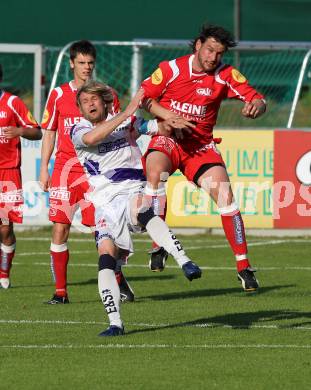 Fussball Regionalliga. SAK gegen GAK. Christian Kraiger (SAK), Roland Kollmann (GAK). Klagenfurt, am 25.5.2010.
Foto: Kuess
---
pressefotos, pressefotografie, kuess, qs, qspictures, sport, bild, bilder, bilddatenbank