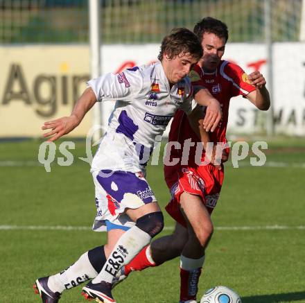 Fussball Regionalliga. SAK gegen GAK. Grega Triplat (SAK), David Fink (GAK). Klagenfurt, am 25.5.2010.
Foto: Kuess
---
pressefotos, pressefotografie, kuess, qs, qspictures, sport, bild, bilder, bilddatenbank