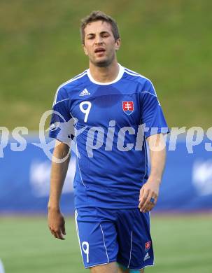 Fussball. Nationalmannschaft Slowakei gegen Kaernten Auswahl.  Stanislav Sestak, (Slowakei). St. Veit, am 26.5.2010.
Foto: Kuess

---
pressefotos, pressefotografie, kuess, qs, qspictures, sport, bild, bilder, bilddatenbank