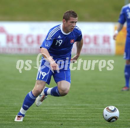 Fussball. Nationalmannschaft Slowakei gegen Kaernten Auswahl.  Juraj Kucka (Slowakei). St. Veit, am 26.5.2010.
Foto: Kuess

---
pressefotos, pressefotografie, kuess, qs, qspictures, sport, bild, bilder, bilddatenbank