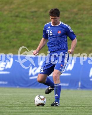 Fussball. Nationalmannschaft Slowakei gegen Kaernten Auswahl.  Lubomir Michalik (Slowakei). St. Veit, am 26.5.2010.
Foto: Kuess

---
pressefotos, pressefotografie, kuess, qs, qspictures, sport, bild, bilder, bilddatenbank