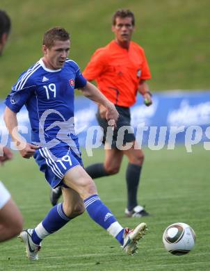 Fussball. Nationalmannschaft Slowakei gegen Kaernten Auswahl.  Juraj Kucka (Slowakei). St. Veit, am 26.5.2010.
Foto: Kuess

---
pressefotos, pressefotografie, kuess, qs, qspictures, sport, bild, bilder, bilddatenbank