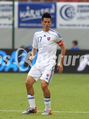 Fussball Laenderspiel. Testspiel Kamerun gegen Slowakei.  Marek Hamsik  (Slowakei). Klagenfurt, am 29.5.2010.
Foto: Kuess

---
pressefotos, pressefotografie, kuess, qs, qspictures, sport, bild, bilder, bilddatenbank