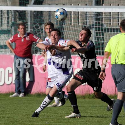 Fussball Regionalliga. SAK gegen DSV Leoben. Albin Kesselbacher (SAK), Kevin Thonhofer (Leoben). Klagenfurt, am 4.6.2010.
Foto: Kuess
---
pressefotos, pressefotografie, kuess, qs, qspictures, sport, bild, bilder, bilddatenbank