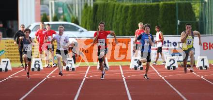 Leichtathletik. Kaerntner Meisterschaften. 100 Meter Herren. Vorlauf. Wolfsberg, am 11.6.2010.
Foto: Kuess
---
pressefotos, pressefotografie, kuess, qs, qspictures, sport, bild, bilder, bilddatenbank