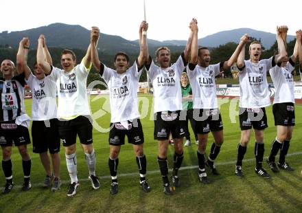 Fussball Regionalliga. Relegationsspiel. WAC/St. Andrae gegen Parndorf. Jubel WAC. Wolfsberg am 12.6.2010
Foto: Kuess
---
pressefotos, pressefotografie, kuess, qs, qspictures, sport, bild, bilder, bilddatenbank