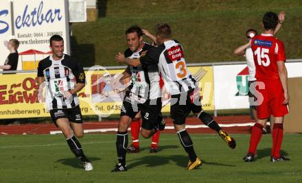 Fussball Regionalliga. Relegationsspiel. WAC/St. Andrae gegen Parndorf. Jubel WAC. Wolfsberg am 12.6.2010
Foto: Kuess
---
pressefotos, pressefotografie, kuess, qs, qspictures, sport, bild, bilder, bilddatenbank