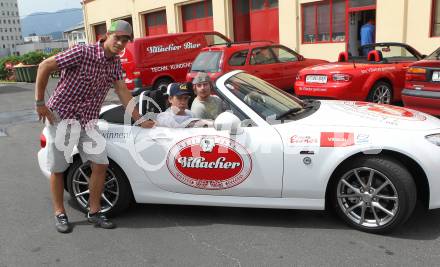 Eishockey. Bundesliga. NHL.  Thomas Raffl, Michael Raffl, Michael Grabner. Villach, am 11.6.2010.
Foto: Kuess
---
pressefotos, pressefotografie, kuess, qs, qspictures, sport, bild, bilder, bilddatenbank