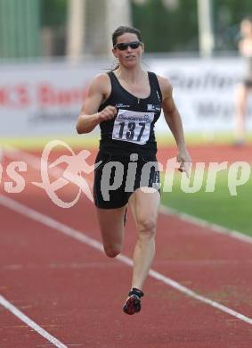 Leichtathletik. Kaerntner Meisterschaften. 100 Meter Frauen. Betina Germann. Wolfsberg, am 11.6.2010.
Foto: Kuess
---
pressefotos, pressefotografie, kuess, qs, qspictures, sport, bild, bilder, bilddatenbank