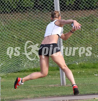 Leichtathletik. Kaerntner Meisterschaften. Diskus. Stefanie Waldkircher. Wolfsberg, am 11.6.2010.
Foto: Kuess
---
pressefotos, pressefotografie, kuess, qs, qspictures, sport, bild, bilder, bilddatenbank