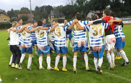 Fussball. KFV Cup. VSV gegen SG Drautal. Jubel VSV. 19.6.2010.
Foto: Kuess
---
pressefotos, pressefotografie, kuess, qs, qspictures, sport, bild, bilder, bilddatenbank