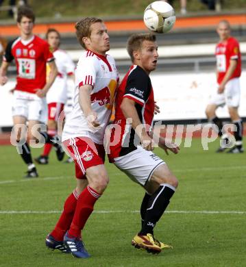 Fussball. Testspiel. WAC St. Andrae gegen Red Bull Salzburg. Manuel Kerhe (WAC), Christian Schwegler (Salzburg).
Wolfsberg, 22.6.2010.
Foto: Kuess
---
pressefotos, pressefotografie, kuess, qs, qspictures, sport, bild, bilder, bilddatenbank