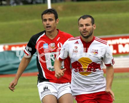 Fussball. Testspiel. WAC St. Andrae gegen Red Bull Salzburg. Nenad Jovanovic (WAC), Roman Wallner (Salzburg). Wolfsberg, 22.6.2010.
Foto: Kuess
---
pressefotos, pressefotografie, kuess, qs, qspictures, sport, bild, bilder, bilddatenbank