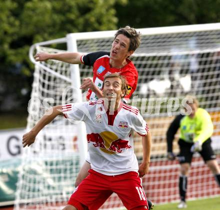 Fussball. Testspiel. WAC St. Andrae gegen Red Bull Salzburg. Patrick Pfennich (WAC), Svento Dusan (Salzburg).
Wolfsberg, 22.6.2010.
Foto: Kuess
---
pressefotos, pressefotografie, kuess, qs, qspictures, sport, bild, bilder, bilddatenbank