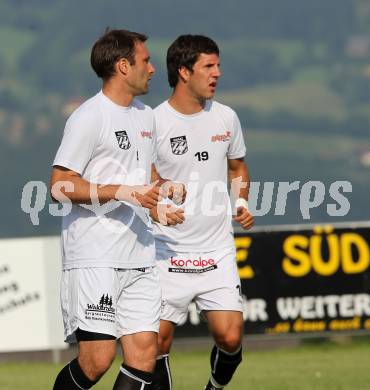 Fussball Testspiel. St. Michael/Lav. gg. WAC/St. Andrae. Marco Reich, Sandro Zakany (WAC). St. Michael/Lav. am 26.6.2010.
Foto: Kuess
---
pressefotos, pressefotografie, kuess, qs, qspictures, sport, bild, bilder, bilddatenbank