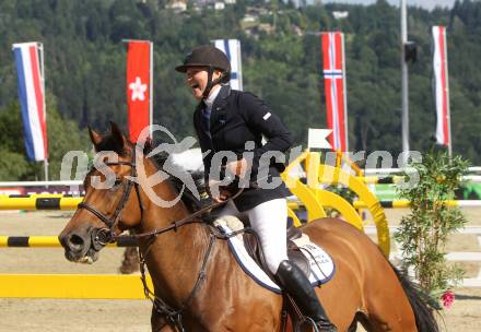 Reiten. Reit- und Springturnier. Grand Prix von Maria Woerth. Nina Fagerstroem (FIN) auf Talent. Maria Woerth, am 27.6.2010.
Foto: Kuess
---
pressefotos, pressefotografie, kuess, qs, qspictures, sport, bild, bilder, bilddatenbank