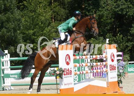 Reiten. Reit- und Springturnier. Grand Prix von Maria Woerth. Gerfried Puck (AUT) auf 11th and Bleeker. Maria Woerth, am 27.6.2010.
Foto: Kuess
---
pressefotos, pressefotografie, kuess, qs, qspictures, sport, bild, bilder, bilddatenbank