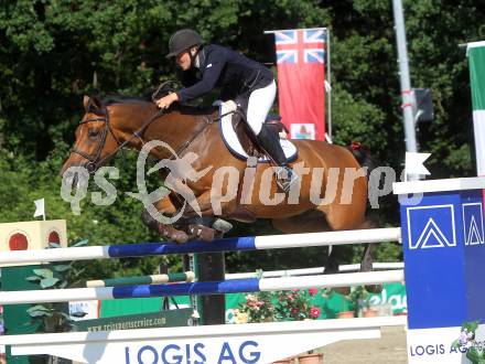 Reiten. Reit- und Springturnier. Grand Prix von Maria Woerth. Nina Fagerstroem (FIN) auf Talent. Maria Woerth, am 27.6.2010.
Foto: Kuess
---
pressefotos, pressefotografie, kuess, qs, qspictures, sport, bild, bilder, bilddatenbank