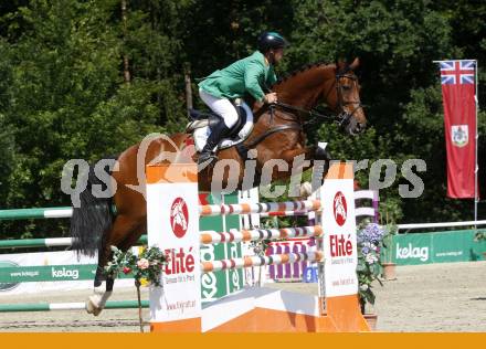 Reiten. Reit- und Springturnier. Grand Prix von Maria Woerth. Gerfried Puck (AUT) auf 11th and Bleeker. Maria Woerth, am 27.6.2010.
Foto: Kuess
---
pressefotos, pressefotografie, kuess, qs, qspictures, sport, bild, bilder, bilddatenbank