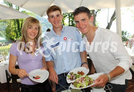 Sport und Studium. Julia Schmid, Florian Berg, Christian Pichler. Klagenfurt, am 29.6.2010.
Foto: Kuess
---
pressefotos, pressefotografie, kuess, qs, qspictures, sport, bild, bilder, bilddatenbank