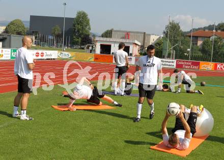 Fussball.  Erste Liga. WAC St.Andrae, Training. Wolfsberg, 1.7.2010.
Foto: Kuess

---
pressefotos, pressefotografie, kuess, qs, qspictures, sport, bild, bilder, bilddatenbank