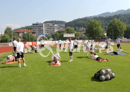 Fussball.  Erste Liga. WAC St.Andrae, Training. Wolfsberg, 1.7.2010.
Foto: Kuess

---
pressefotos, pressefotografie, kuess, qs, qspictures, sport, bild, bilder, bilddatenbank