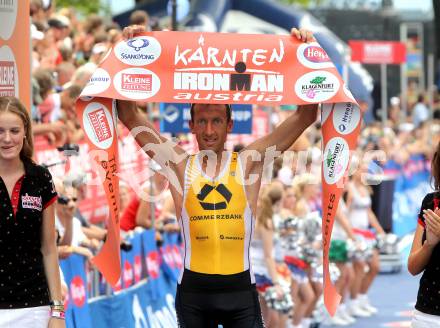 Kaernten Ironman Austria. Marino Vanhoenacker (BEL).  Klagenfurt, am 4.7.2010.
Foto: Kuess

---
pressefotos, pressefotografie, kuess, qs, qspictures, sport, bild, bilder, bilddatenbank