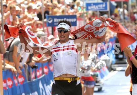 Kaernten Ironman Austria. Michael Weiss (AUT).  Klagenfurt, am 4.7.2010.
Foto: Kuess

---
pressefotos, pressefotografie, kuess, qs, qspictures, sport, bild, bilder, bilddatenbank