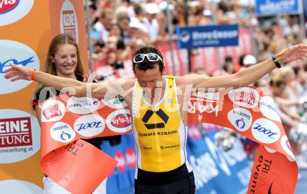 Kaernten Ironman Austria.  Marino Vanhoenacker (BEL). Klagenfurt, am 4.7.2010.
Foto: Kuess

---
pressefotos, pressefotografie, kuess, qs, qspictures, sport, bild, bilder, bilddatenbank