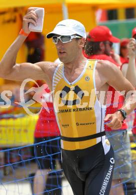 Kaernten Ironman Austria. Laufen. Marino Vanhoenacker (BEL). Klagenfurt, am 4.7.2010.
Foto: Kuess

---
pressefotos, pressefotografie, kuess, qs, qspictures, sport, bild, bilder, bilddatenbank