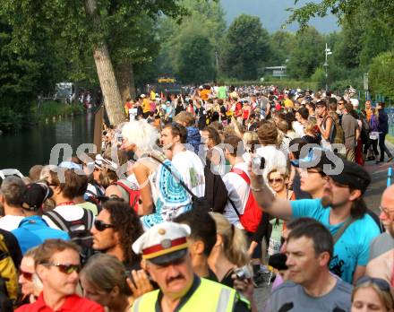 Kaernten Ironman Austria. Schwimmstart. Klagenfurt, am 4.7.2010.
Foto: Kuess

---
pressefotos, pressefotografie, kuess, qs, qspictures, sport, bild, bilder, bilddatenbank